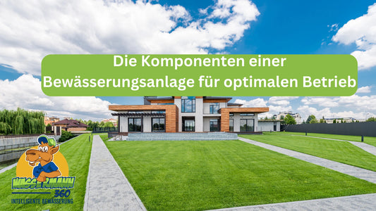 Die Komponenten einer Bewässerungsanlage für optimalen Betrieb