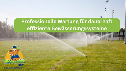 Professionelle Wartung für dauerhaft effiziente Bewässerungssysteme