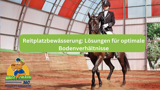 Reitplatzbewässerung: Lösungen für optimale Bodenverhältnisse