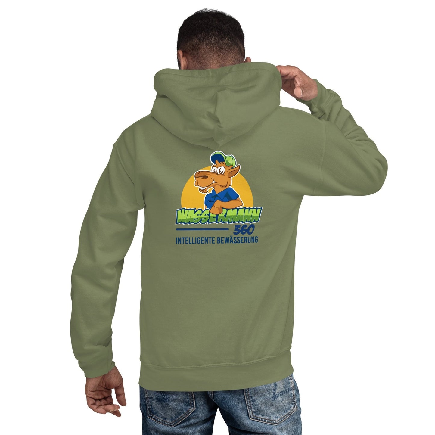 Unisex-Wassermann360 Kapuzenpullover