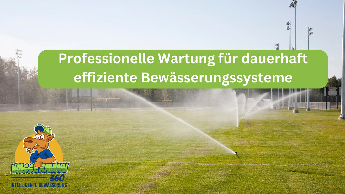 Professionelle Wartung für dauerhaft effiziente Bewässerungssysteme